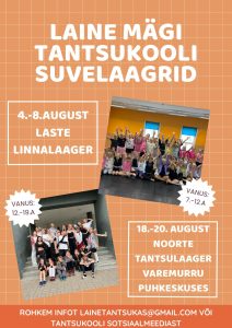 Tantsukooli suvelaagrid 2025